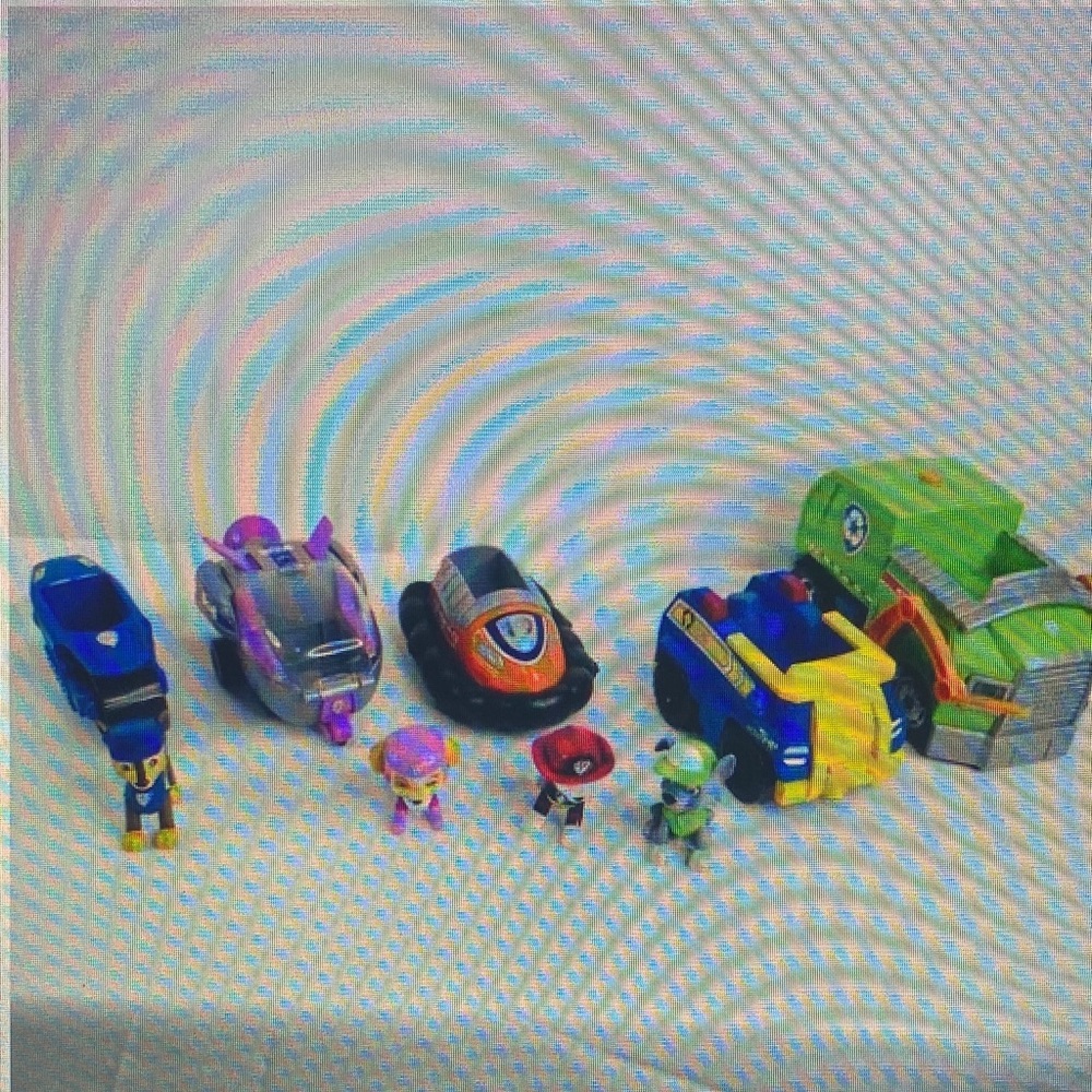 Colorful Toy Vehicle Set